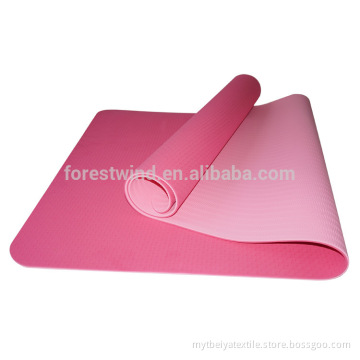 Environment-friendly Natural Rubber Anti Slip Yoga Mat 6mm